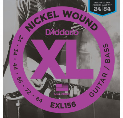 D'Addario EXL156 - струны для электрогитары /бас