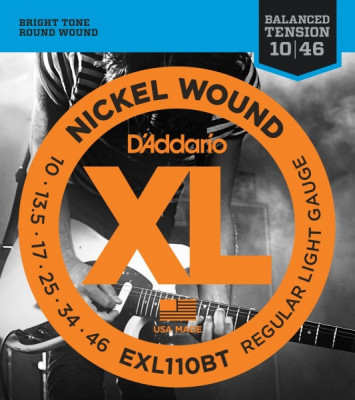 D'ADDARIO EXL110 BT струны для электрогитары