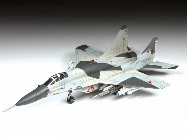 Сборная модель ZVEZDA Многоцелевой фронтовой истребитель МиГ-29 СМТ, 1/72