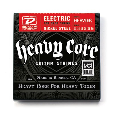 DUNLOP DHCN Heavy Core NPS HEAVIER 11-50 струны для электрогитары