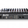 Alto LIVE 1202 микшер, 4 моновхода с компрессорами, 4 стерео, 7 микрофонных предусилителей, 2 AUX-шины, процессор эффектов, USB