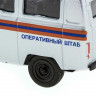 Машина "АВТОПАНОРАМА" инерц. УАЗ-452 (МЧС) 1/50, в/к 12*7*5,5 см