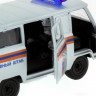 Машина "АВТОПАНОРАМА" инерц. УАЗ-452 (МЧС) 1/50, в/к 12*7*5,5 см