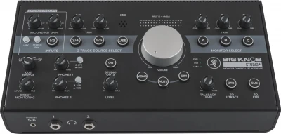 MACKIE Big Knob Studio+ USB аудио интерфейс 2x4 и контроллер для мониторов 4x3, 192 кГц/24 бита
