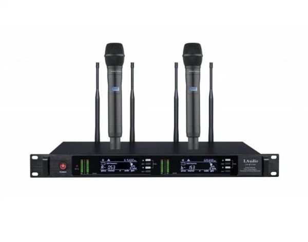 Двухканальная вокальная радиосистема LAUDIO LS-Q7-2M, 50Гц-17кГц