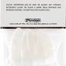 DUNLOP  9003P Thumbpicks White Plastic Large Набор медиаторов 4 шт