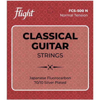 Комплект струн для классической гитары FLIGHT FCS-500 N