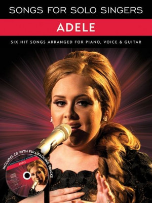 AM1004520 SONGS FOR SOLO SINGERS ADELE BOOK AND CD