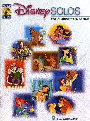 HLD00841405 Disney Solos (Clarinet Or Tenor Saxophone)
