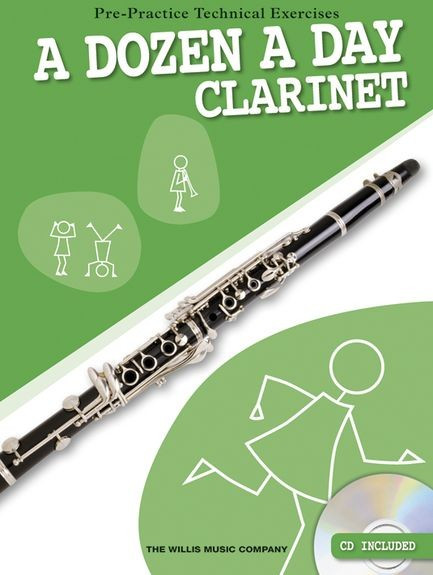 WMR101134 A Dozen A Day Clarinet книга: сборник пьес для кларнета...