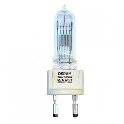 Лампа галогеновая OSRAM 64747/CP71, 230 В/1000 Вт, G22