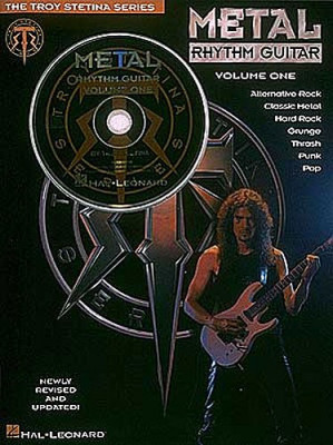 HLE00699319 METAL RHYTHM GUITAR VOLUME 1 TAB BOOK/CD