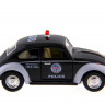 Машина Kinsmart  Volkswagen Classical Beetle (Police) инерция (1/12шт.) 1:32 б/к