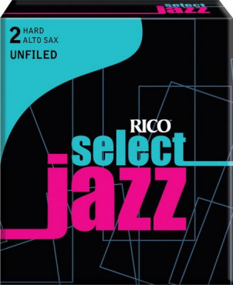 RICO RRS10ASX2H Select Jazz Unfiled №2H 10 шт трости для саксофона-альта