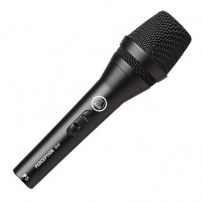 Микрофон вокальный AKG P5 S - динамический, суперкардиоидный с выключателем