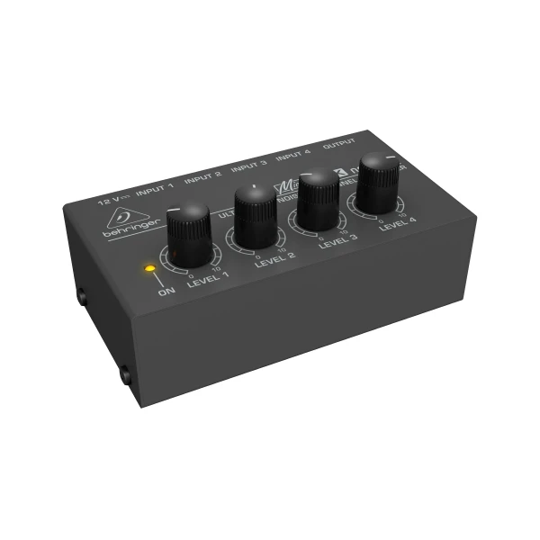 BEHRINGER MX400 микшер, 4-канальный линейный, сверхкомпактный