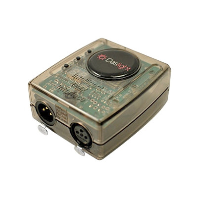 DASLIGHT DVC4 GOLD Мини USB-интерфейс, 1 DMX out+1DMX in/out, (USB кабель)