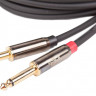 Аудио кабель FORCE FLC-37/4.5 DLX двойной RCA jack mono, 4,5 м