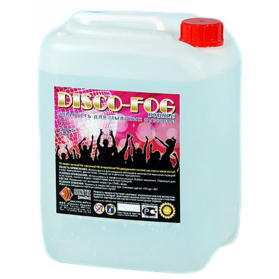 Disco Fog BUBBLE BOOM жидкость для генераторов мыльных пузырей (5 л)
