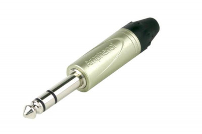 Разъем Amphenol QS3P кабельный stereo jack 6,5 мм (TRS)