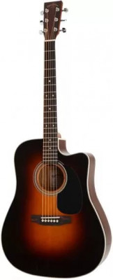 Sigma DRC-1STE-SB электроакустическая гитара