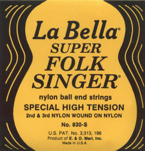 LA BELLA 830S струны для классической и фолк гитары