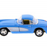 Машина Kinsmart "Chevrolet Corvette 1957" инерция (1/12шт.) 1:34 б/к