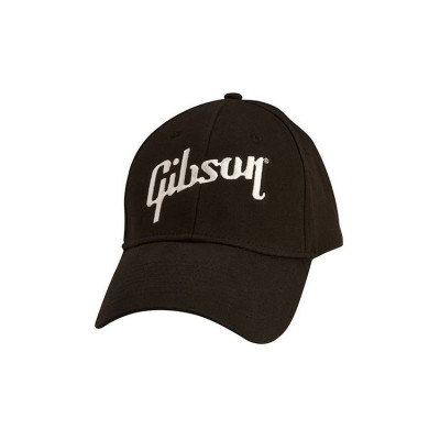 GIBSON LOGO FLEX HAT кепка с логотипом Gibson, цвет чёрный