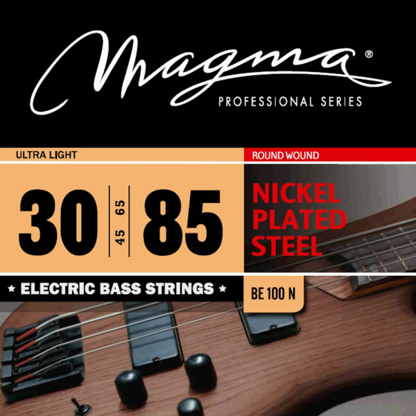 Комплект струн для бас-гитары Magma Strings BE100N 30-85