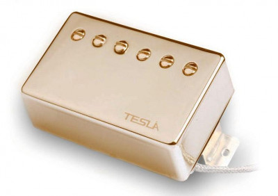 Звукосниматель Tesla PLASMA-X1/GD/NE Neck пассивный хамбакер