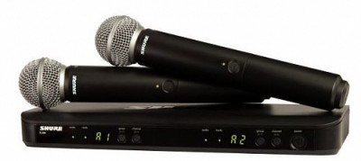 Shure BLX288E/SM58 M17 радиосистема с двумя радиомикрофонами