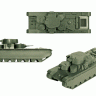 Советский тяжелый танк Т-35 1/100
