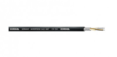 Cordial CSF 250 микрофонный кабель 5,2 мм, черный