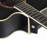 Акустическая гитара STARSUN TG220c-p Black цвет черный