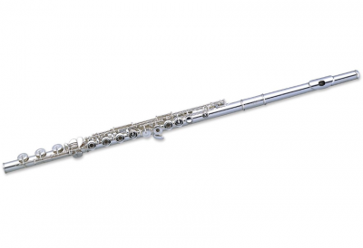 Pearl Flute Quantz PF-F525RBE флейта с резонаторами, не в линию, Ми-мех, губки и райзер серебро