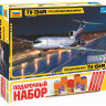 Пассажирский авиалайнер "Ту-154" 1/144