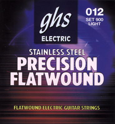 GHS 900 12-50 Medium Precision Flatwound струны для электрогитары