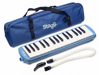 Stagg MELOSTA32 BL мелодика 33 клавиши, синяя