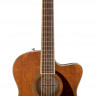 Fender PM-3C Triple-0 All-Mah w/case электроакустическая гитара с кейсом