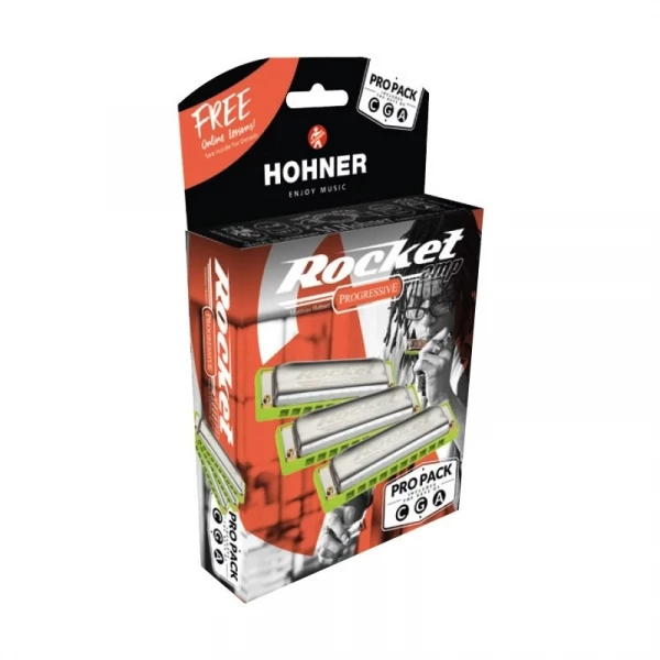 HOHNER Rocket Amp (M2015xp) набор из 3 гармошек (C-, G-, A-major)