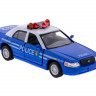 Машина Kinsmart "Ford Crown Victoria" (police) инерция (1/12шт) 1:42 б/к