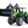 Трактор Siku 1394 Deutz-Fahr TTV 7250, с фронтальным погрузчиком