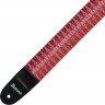 IBANEZ GSB50-C6, плетеный гитарный ремень , цвет красный,