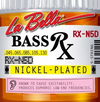 LA BELLA RX-N5D струны для 5-струнной бас-гитары