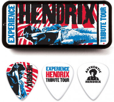 DUNLOP JН-PT09М The Experience Tribute Tour Pick Tin набор медиаторов 6 шт в жестяном коробке