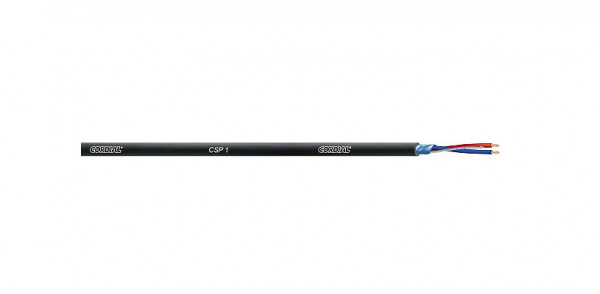 Cordial CSP 1 микрофонный кабель 3,5 мм, черный