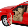 Машина "АВТОПАНОРАМА" Lexus LX570, красный, 1/32, свет, звук, инерция, в/к 17,5*13,5*9 см