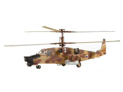 Сборная модель ZVEZDA Российский ударный вертолет "Черная акула", подарочный набор, 1/72