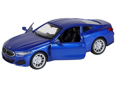 Машина "АВТОПАНОРАМА" BMW M850i Coup?, 1/44, синий, инерция, откр. двери, в/к 17,5*12,5*6,5 см