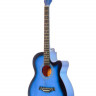 Акустическая гитара Belucci BC4020 синего цвета